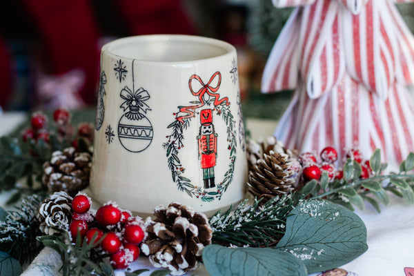 Pre-Order Nutcracker Candle by Olive Roots Ships in 2-3 weeks