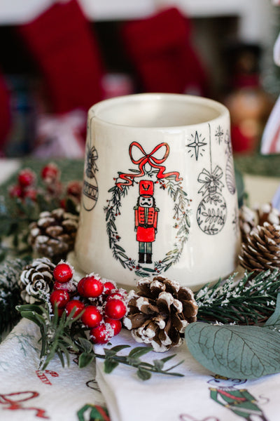 Pre-Order Nutcracker Candle by Olive Roots Ships in 2-3 weeks