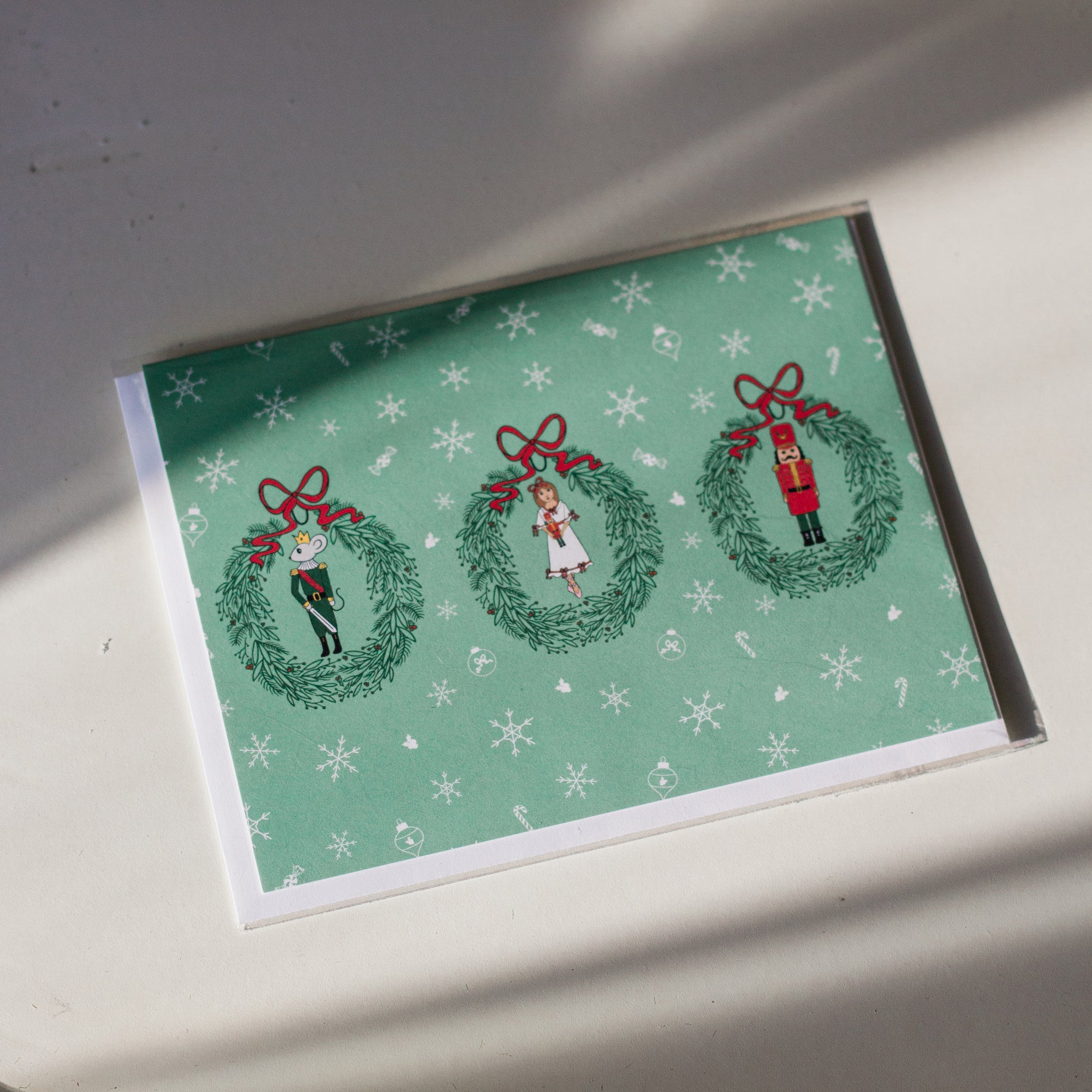 Nutcracker Ballet Trio Card