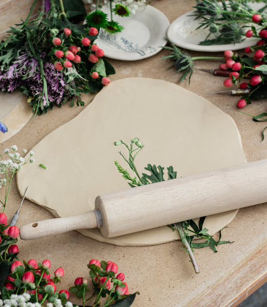 Floral Ceramic Dish & Letting Workshop Canal Winchester 4/17 6:30 pm