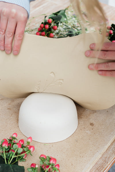 Floral Ceramic Dish & Letting Workshop Canal Winchester 4/17 6:30 pm