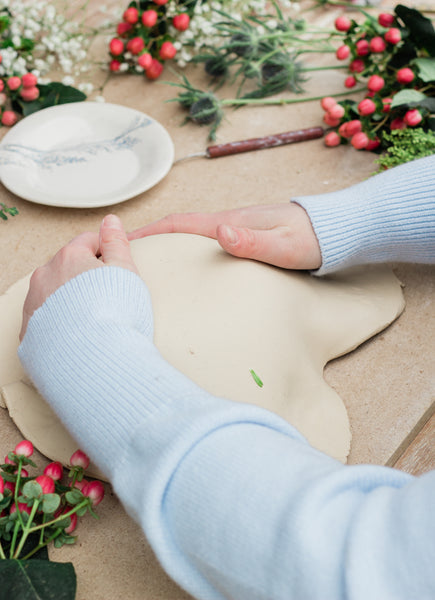 Floral Ceramic Dish & Letting Workshop Canal Winchester 4/17 6:30 pm